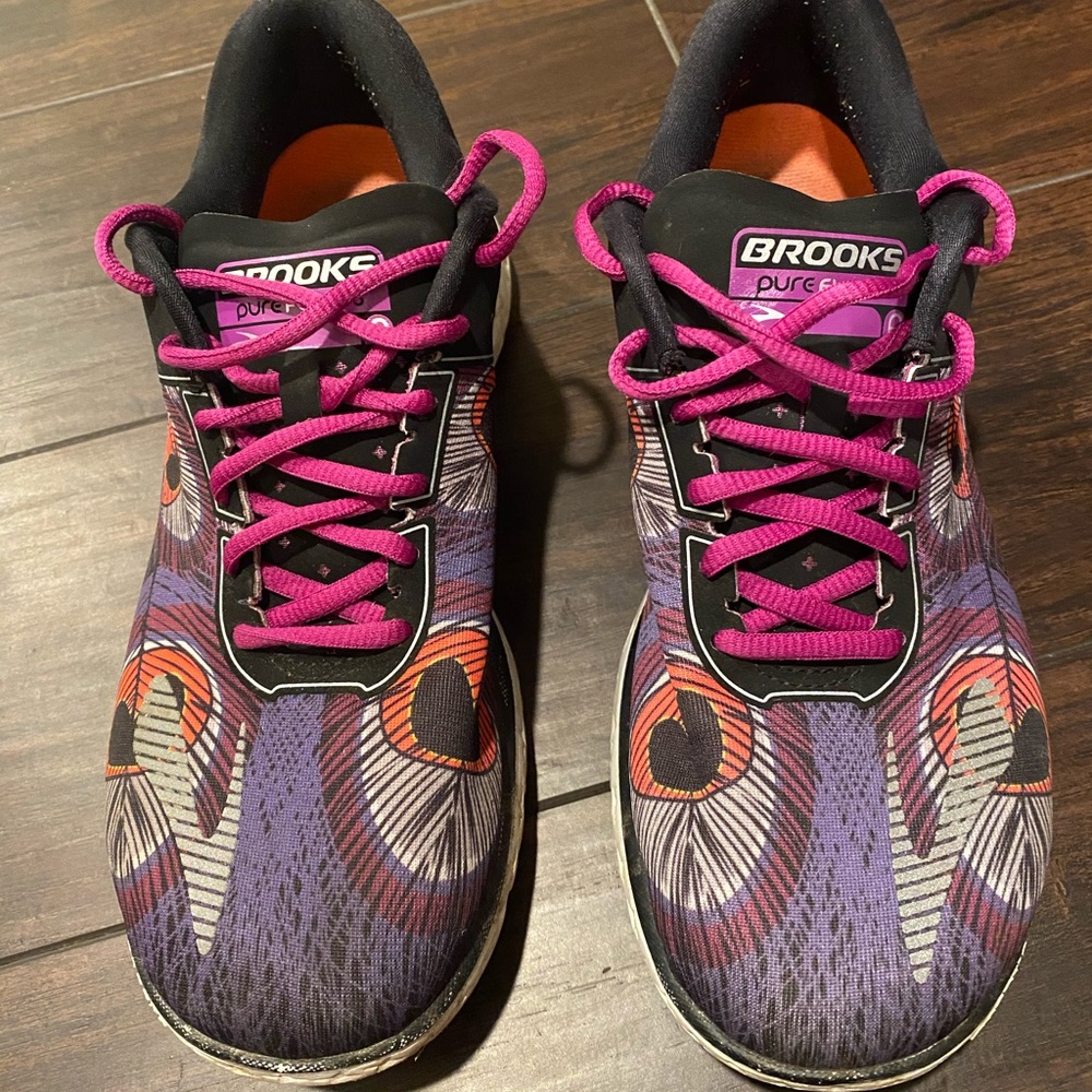 Brooks Pure Flow 9.5, Peacock print